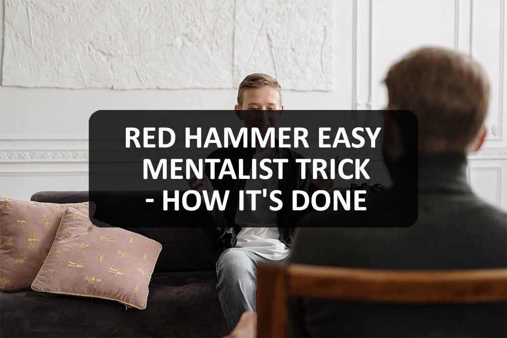 Red Hammer Easy Mentalist Trick - How It's Done