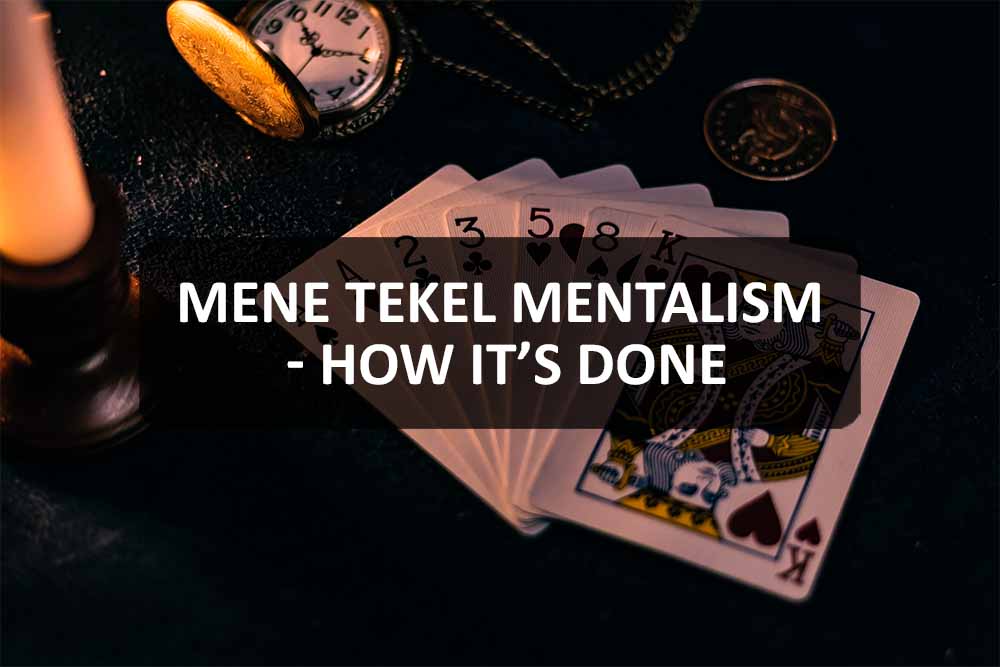 Mene Tekel Mentalism - How It’s Done